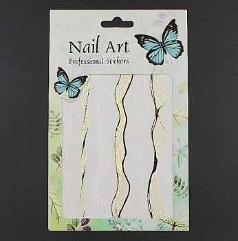 Наклейки волна