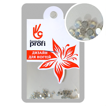 Стразы стекло "Нежный опал" №4, 50 шт.