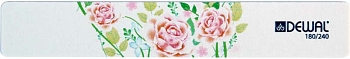 Dewal 9102875 Пилка для ногтей широкая серии"Desing Edition",180/240,18см