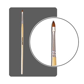 ФП Кисть "Лепесток" для акрила колонок №4