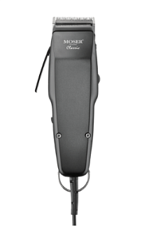 Машинка для стрижки "Moser" 1400 с насадками 4,5мм, 4-18мм (черная)