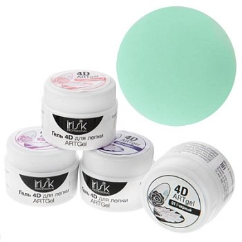 Гель 4D для лепки ARTGel  "IRISK" ,5 г (12 Мятный)