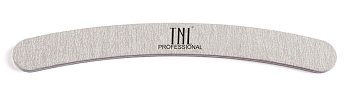 Пилка для ногтей TNL бумеранг 180/240 хит продаж (серая)