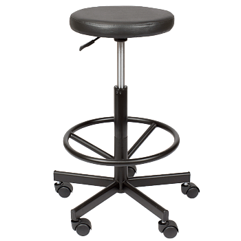 Стул мастера Астек высокий с опорой для ног (без спинки)