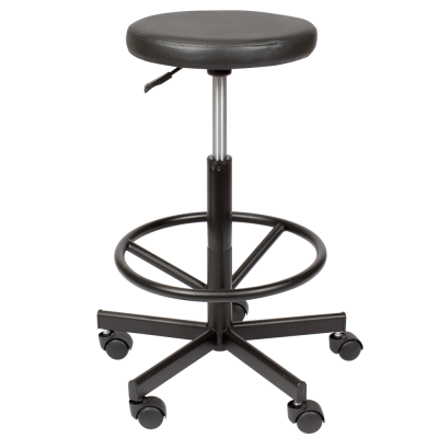Стул мастера Астек высокий с опорой для ног (без спинки)