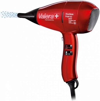 Valera фен SN 9200ТRC Red metallic Swiss NANO 9200 ротокорд
