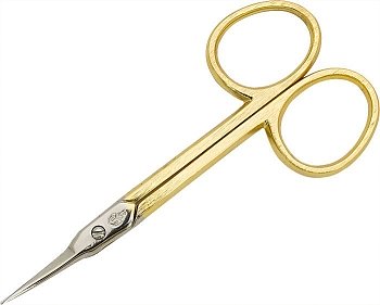 Dewal GD 41 ножницы для кожи золотые