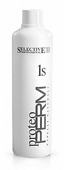 Selective "PROTEO PERM 1S"Состав 1000мл д/жестких волос