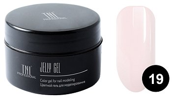 Гель-желе TNL №19 камуфлирующий светло-розовый (18 мл)