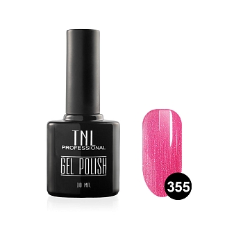 Цветной гель-лак TNL №355 - розовая азалия (10 мл.) 