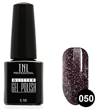 Гель-лак TNL - Glitter" №50 - Ультрамариново-синий (10 мл.)