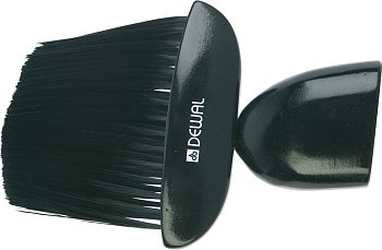 Dewal сметка NB 1442 плоская,ручка-дерево,иск.щетина,черный лак