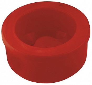 Yoko Ванночка для маникюра КРУГЛАЯ КРАСНАЯ