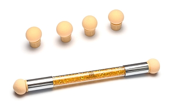 Аэропуффинг-аппликатор для градиента TNL с золотыми кристаллами