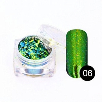 Фольга декоративная №06 "Юки" втирка