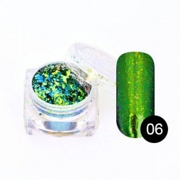 Фольга декоративная №06 "Юки" втирка