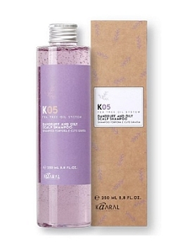 K05 Шампунь от перхоти для жирной кожи головы баланс секреции сальных желез 250мл.