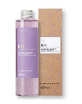 K05 Шампунь от перхоти для жирной кожи головы баланс секреции сальных желез 250мл.