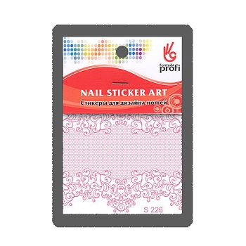 Слайдер-дизайн "Ажурное кружево" розовый S226