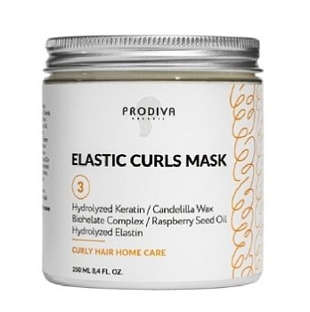 Elastic Curls Mask Маска для кудрявых и вьющихся волос, 250 мл. PRODIVA