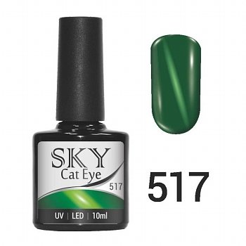№ 517 Гель-лак  CAT EYE SKY 10мл