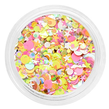 Декор Радужный микс в баночке (003)