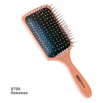 SIMPARTY  Щетка массажная лопата бежевая  8798