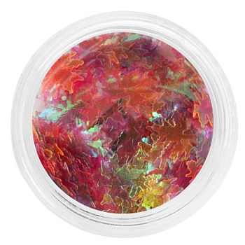 Декор Кленовый лист в баночке (01) IRISK