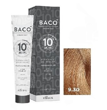 CF 9.30 очень светлый блондин золотистый натуральный Baco Color Fast 100 мл.